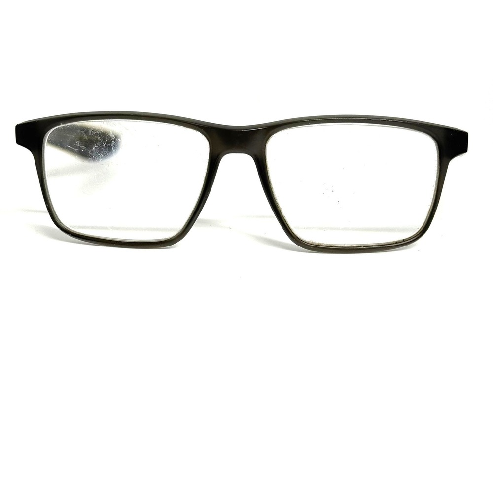 Nike 5002 060 Kids Rectangular Eyeglass Frames Dark Grey Matte 48-15-130